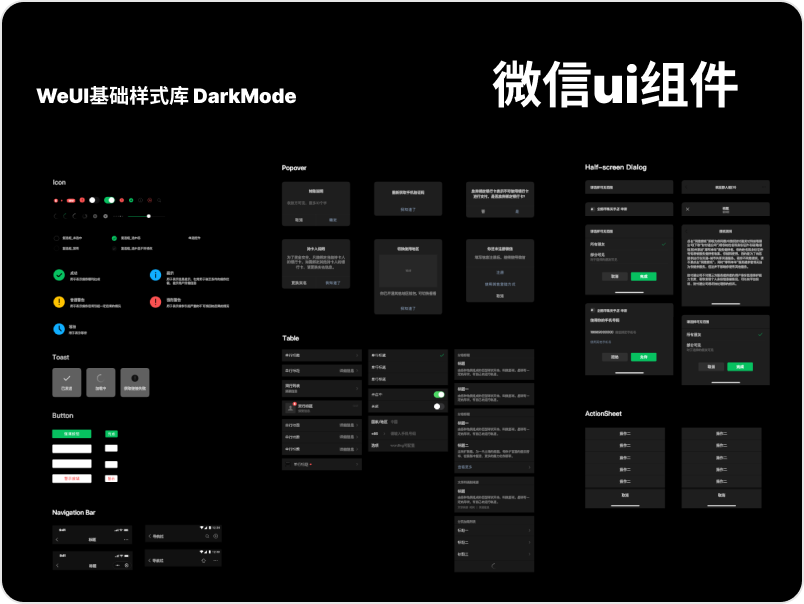 微信ui组件