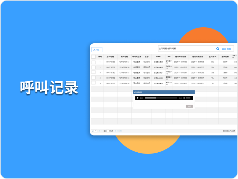 呼叫记录