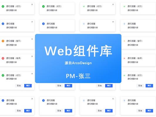 Web组件库,源自于ArcoDesign