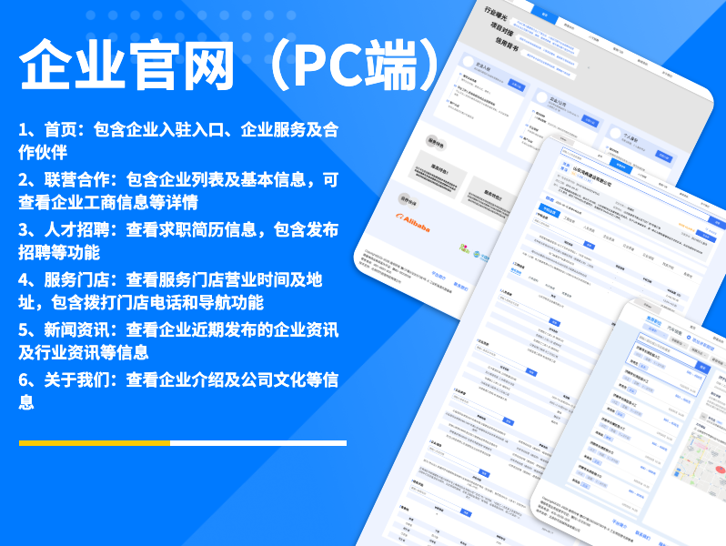 企业官网全套原型